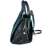 Vivienne Westwood Navy Leather Two Way Bag