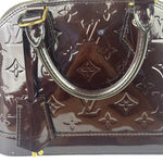 Louis Vuitton Amarante Vernis Alma BB Two-Way Bag