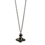 Vivienne Westwood Silver 3D Globe Necklace