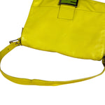 Fendi Yellow Leather Mamma Baguette