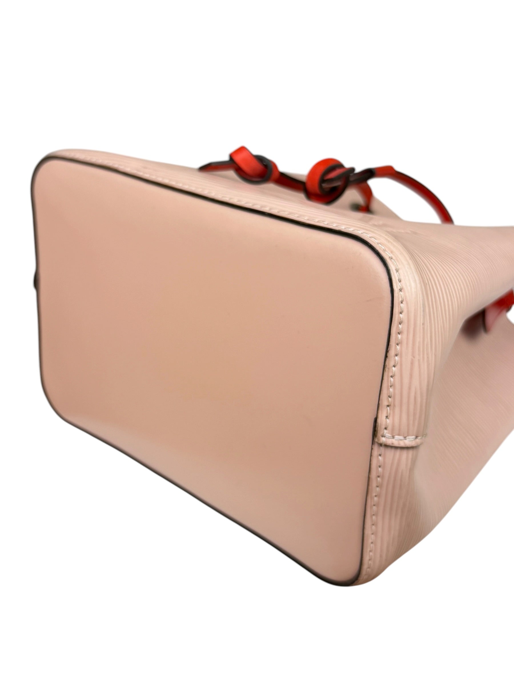 Louis Vuitton Epi Rose Ballerine NeoNoe BB Bucket Handbag