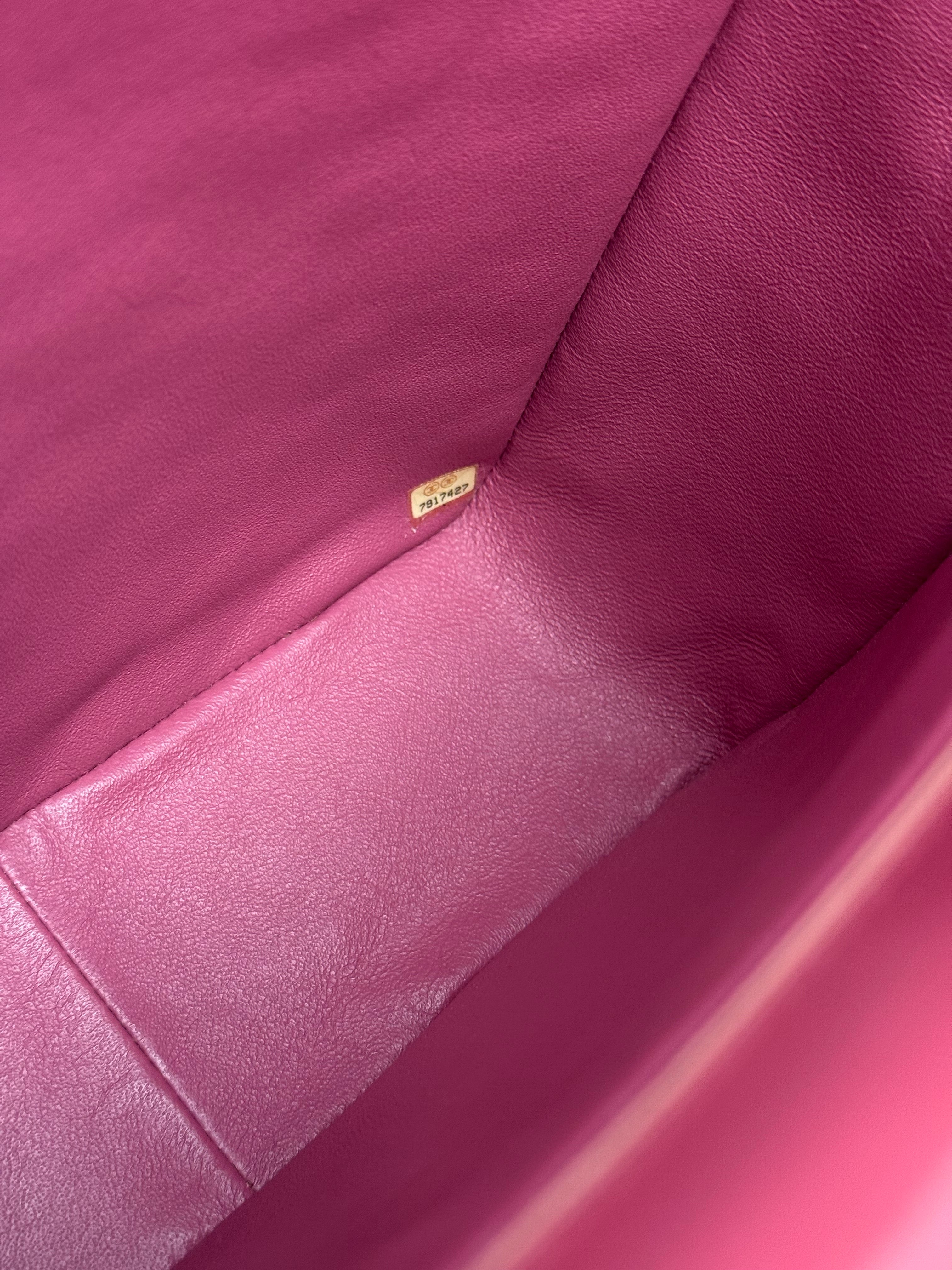 Chanel Chocolate Bar Patent Tote 2002