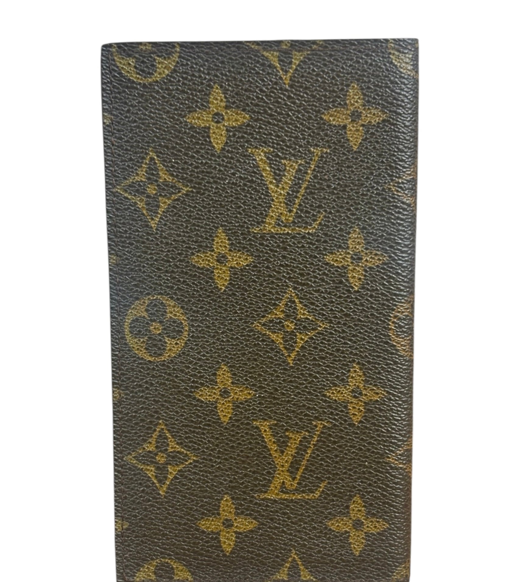 Louis Vuitton Vintage Leather Monogram Bifold Long Wallet