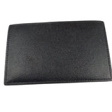 Yves Saint Laurent Black Leather Card Holder