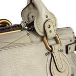 Chloe Beige Leather Paddington Shoulder Bag