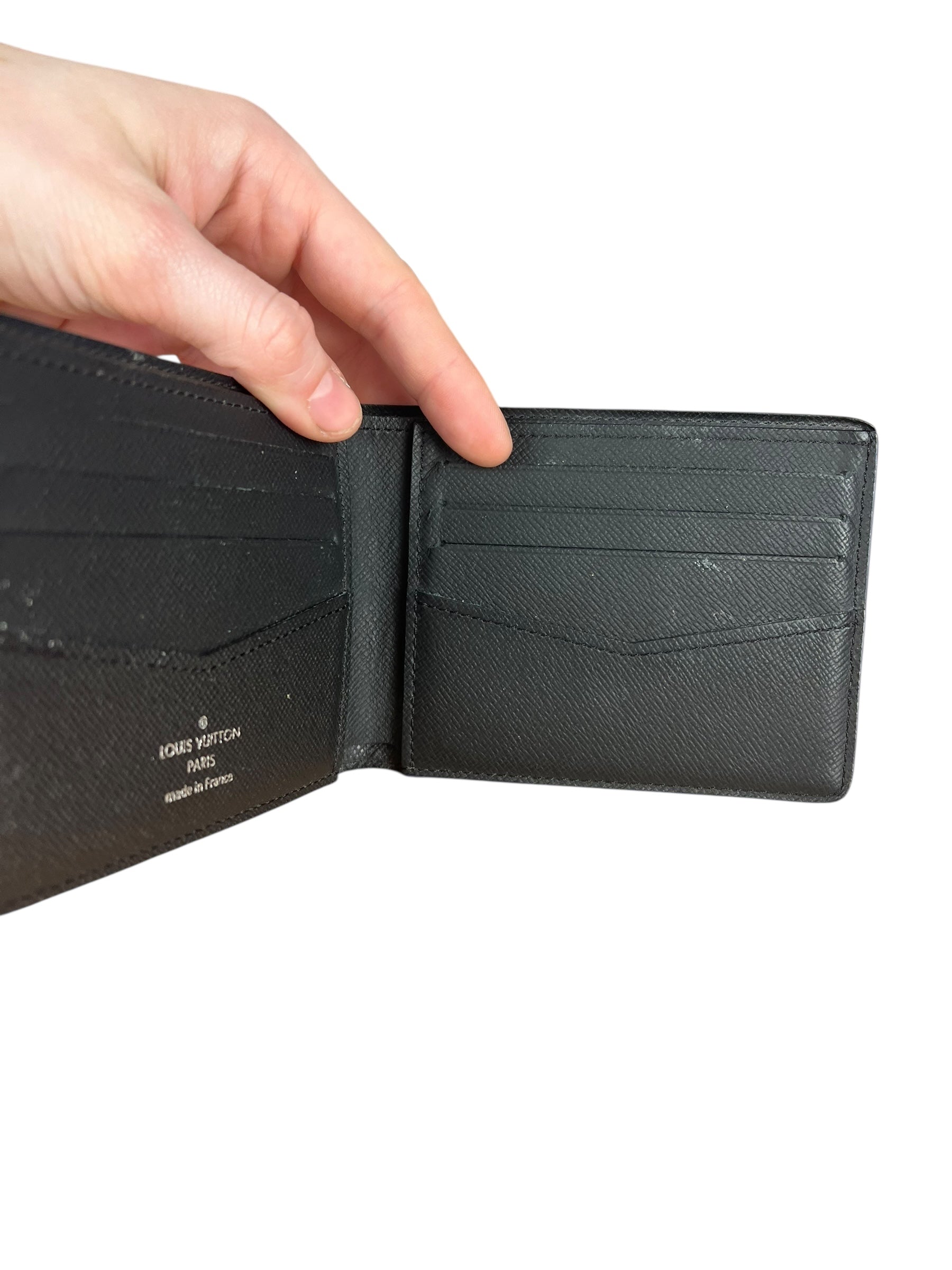 Louis Vuitton Damier Graphite Canvas Slender Map Wallet