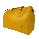Louis Vuitton Yellow Epi Leather Speedy 25
