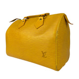 Louis Vuitton Yellow Epi Leather Speedy 25