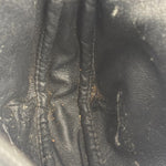 Gucci Vintage Micro GG Black Leather Shoulder Bag