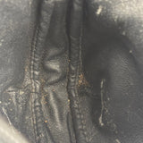 Gucci Vintage Micro GG Black Leather Shoulder Bag