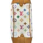 Louis Vuitton White Murakami Greta Hobo Shoulder Bag