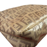 Fendi Vintage Beige PVC Zucca Pochette