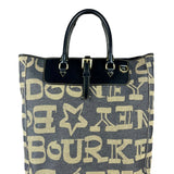 Dooney & Burke Vintage Canvas Logo Tote