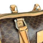 Celine Macadam Vintage Mini Boston Handbag
