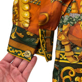 Loewe Silk Printed Long Sleeve Shirt