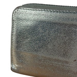 Louis Vuitton Vintage Suhali Silver Leather Zippy Wallet