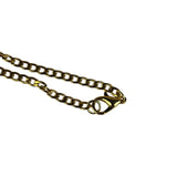 Chanel Black/Gold Jacket Pendant CC Logos Necklace