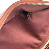 Chanel Black/Burgundy Chain Wallet Shoulder Bag 2010