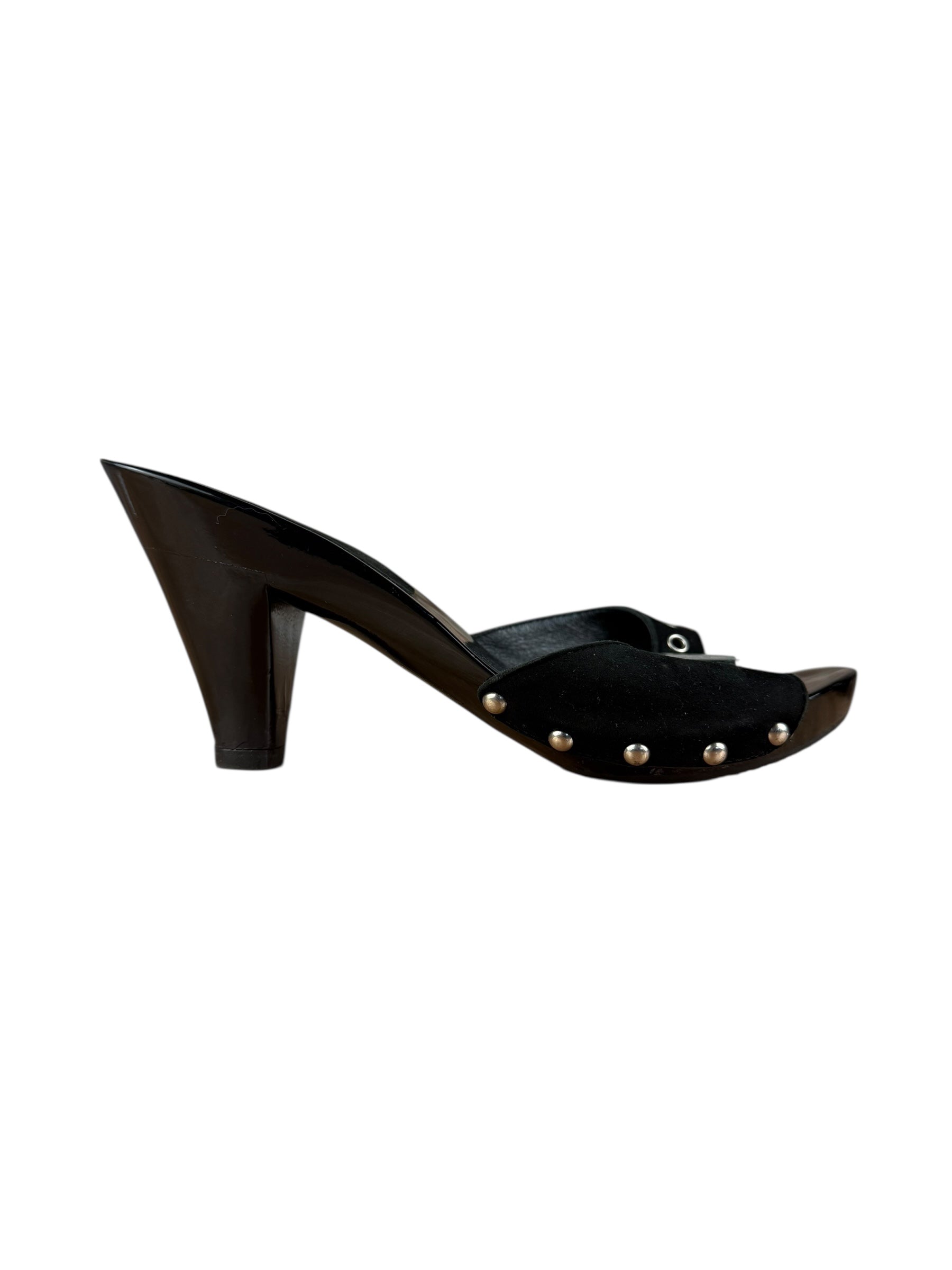 Chanel Y2K Logo Studded Heels