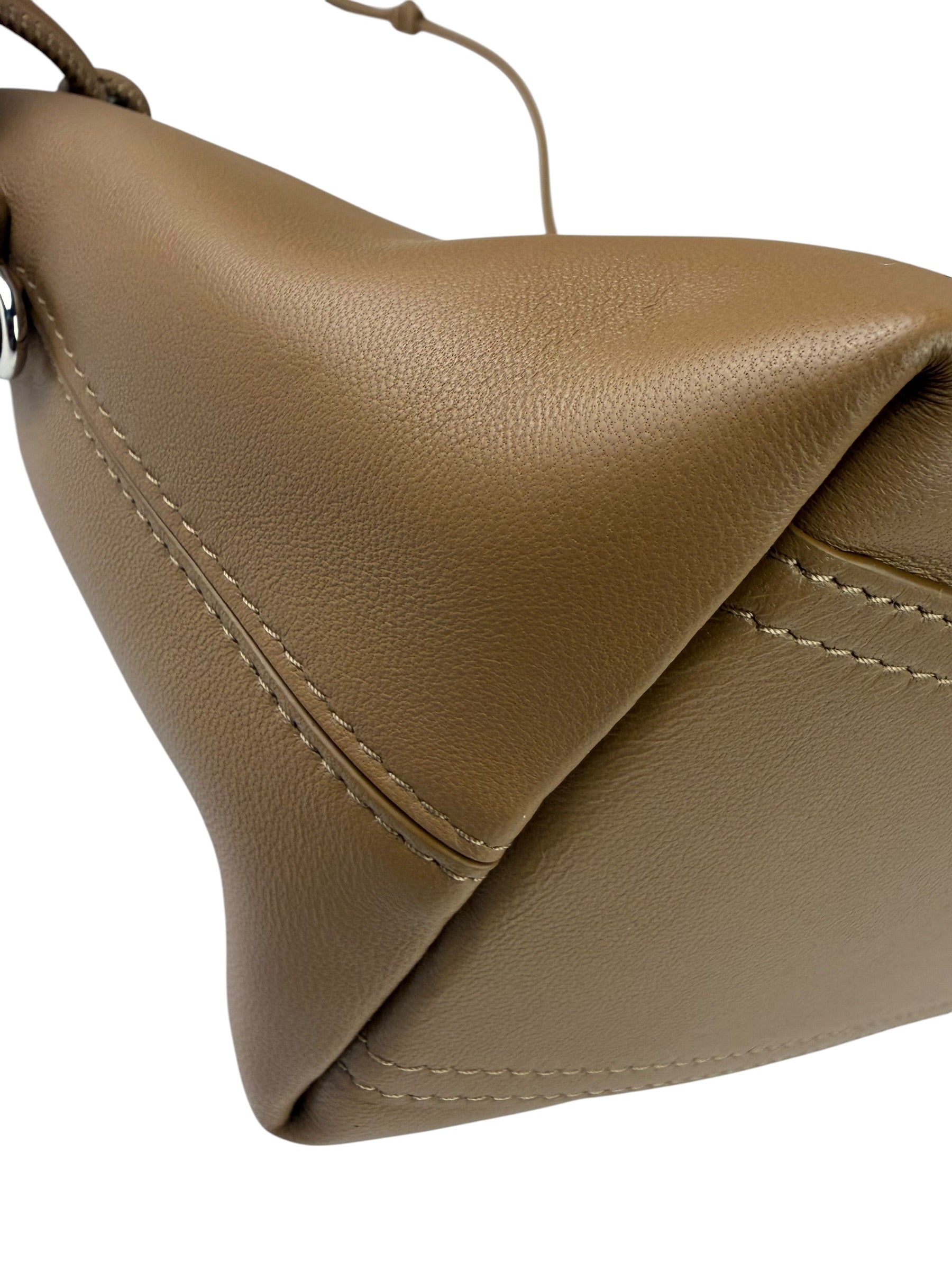 Loewe Beige Lambskin Cala Mini Two-Way Bag