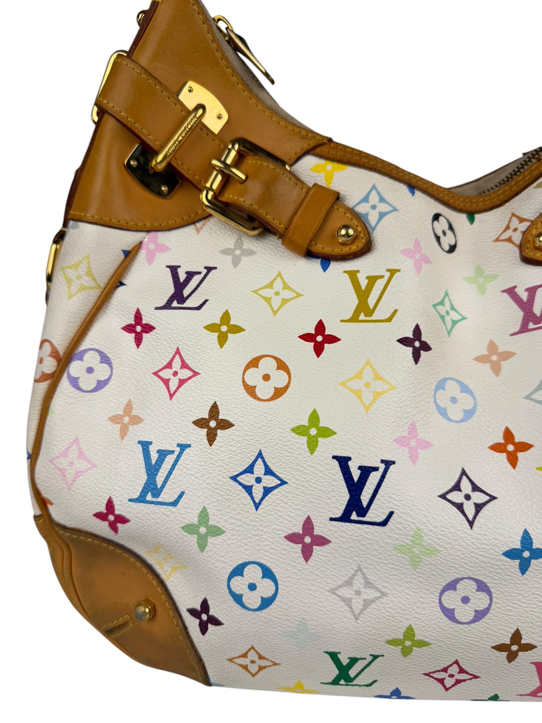 Louis Vuitton Murakami Monogram Greta Hobo Bag