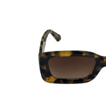 Off-White Tortoiseshell Rectangular C/O The Sun Sunglasses