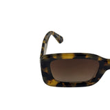 Off-White Tortoiseshell Rectangular C/O The Sun Sunglasses