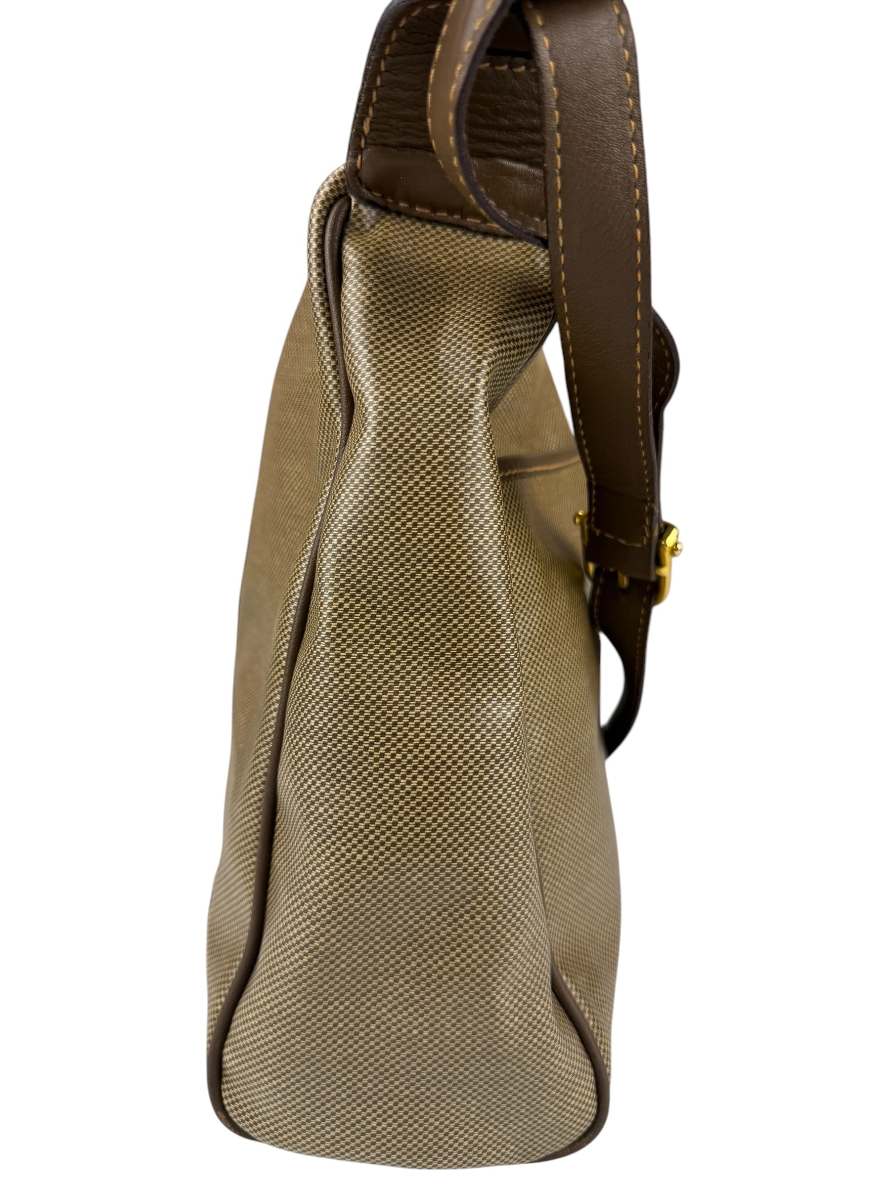 Celine Vintage Leather Shoulder Tote Bag