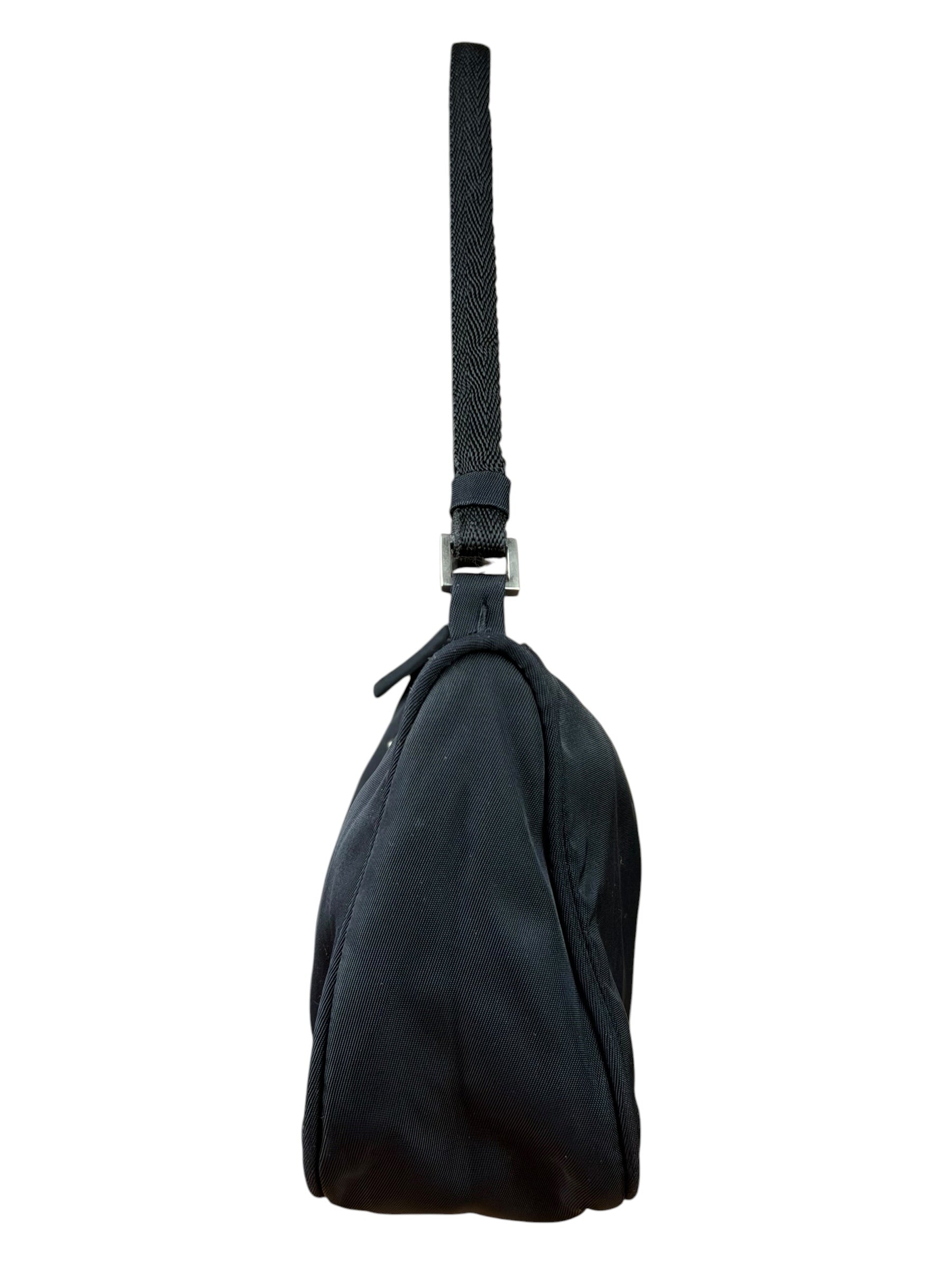 Prada Black Nylon Pochette