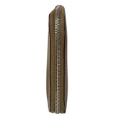 Hermes Taupe Epsom Leather Silk'In Long Wallet 2009