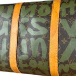 Louis Vuitton Stephen Sprouse Limited Edition Graffiti Keepall 50 Green