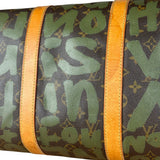 Louis Vuitton Stephen Sprouse Limited Edition Graffiti Keepall 50 Green