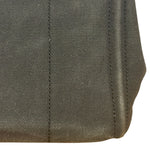 Prada Vintage Black Canvas Canapa Tote