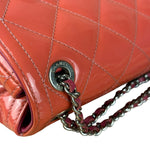 Chanel Pink Patent Quilted Small Coco Shine Flap Bag 2014