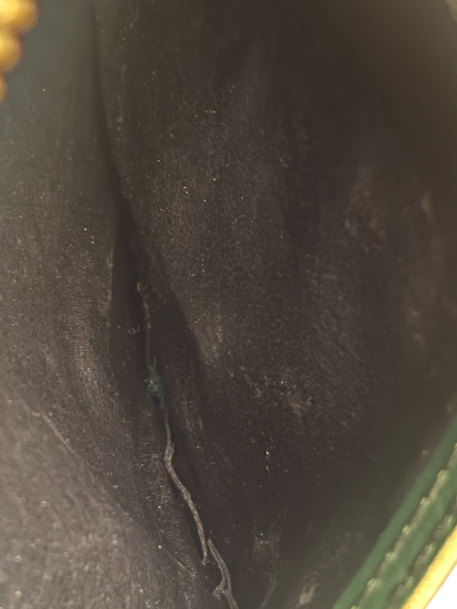 Louis Vuitton Vintage Green Epi Speedy 35