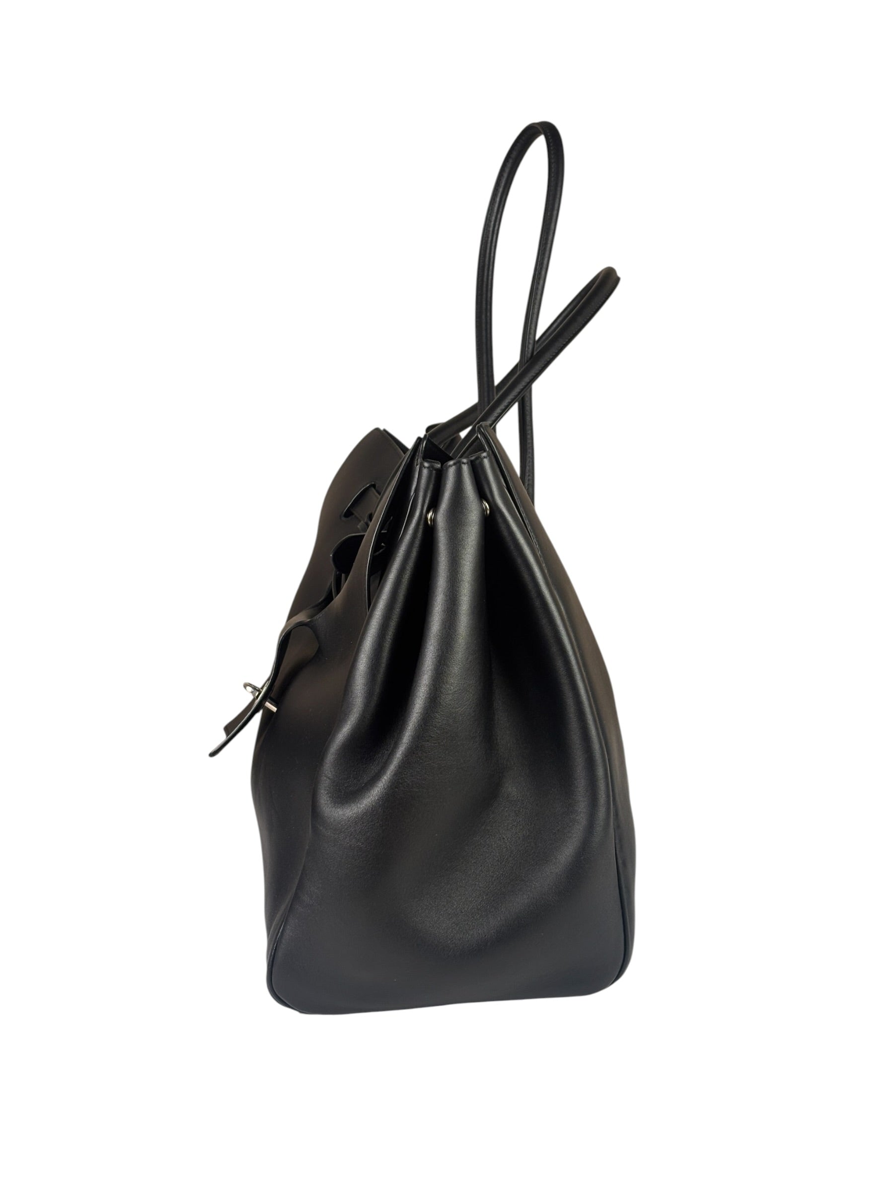 Balenciaga Black Leather Bel Air Carry Carry All Large Tote