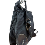 Prada Vintage Black Nylon Crossbody Bag