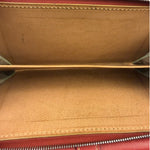 Coach Red Leather Zip Wallet