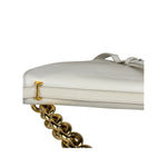 Bottega Veneta White Leather Mount Shoulder Bag