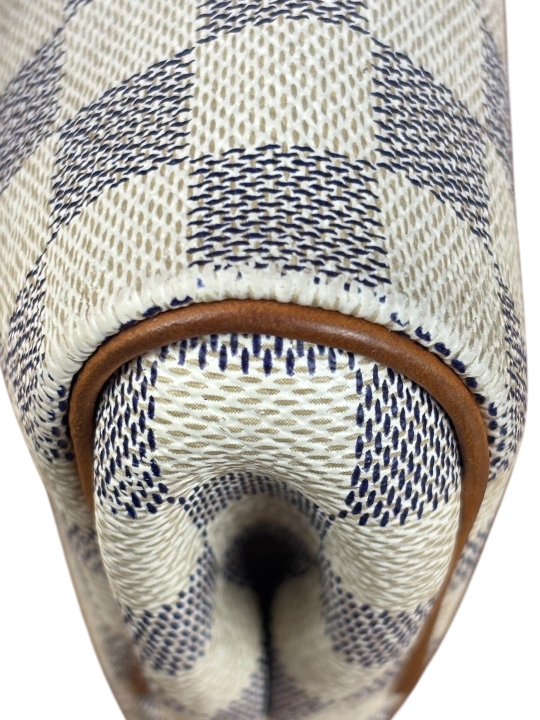 Louis Vuitton Damier Azur Eva Clutch Shoulder Bag