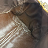 Christian Dior Vintage Brown Trotter Handbag