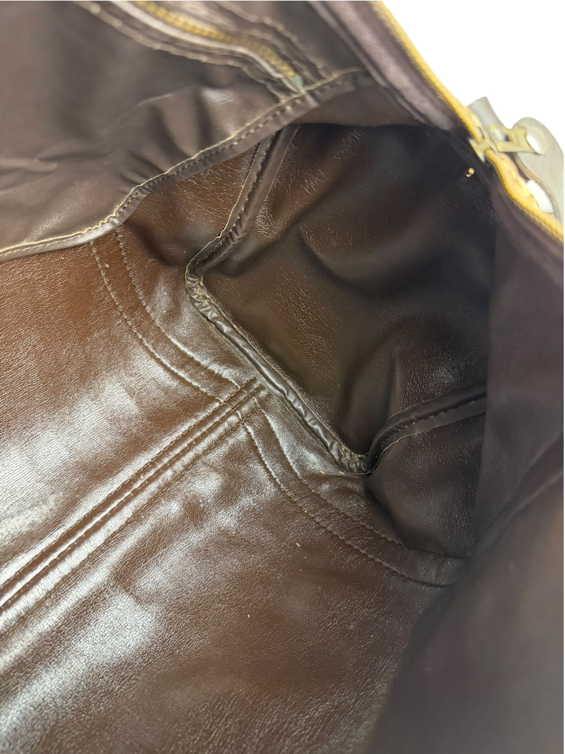 Christian Dior Vintage Brown Trotter Handbag