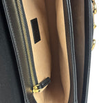 Gucci Black Leather Horsebit 1955 Shoulder Bag