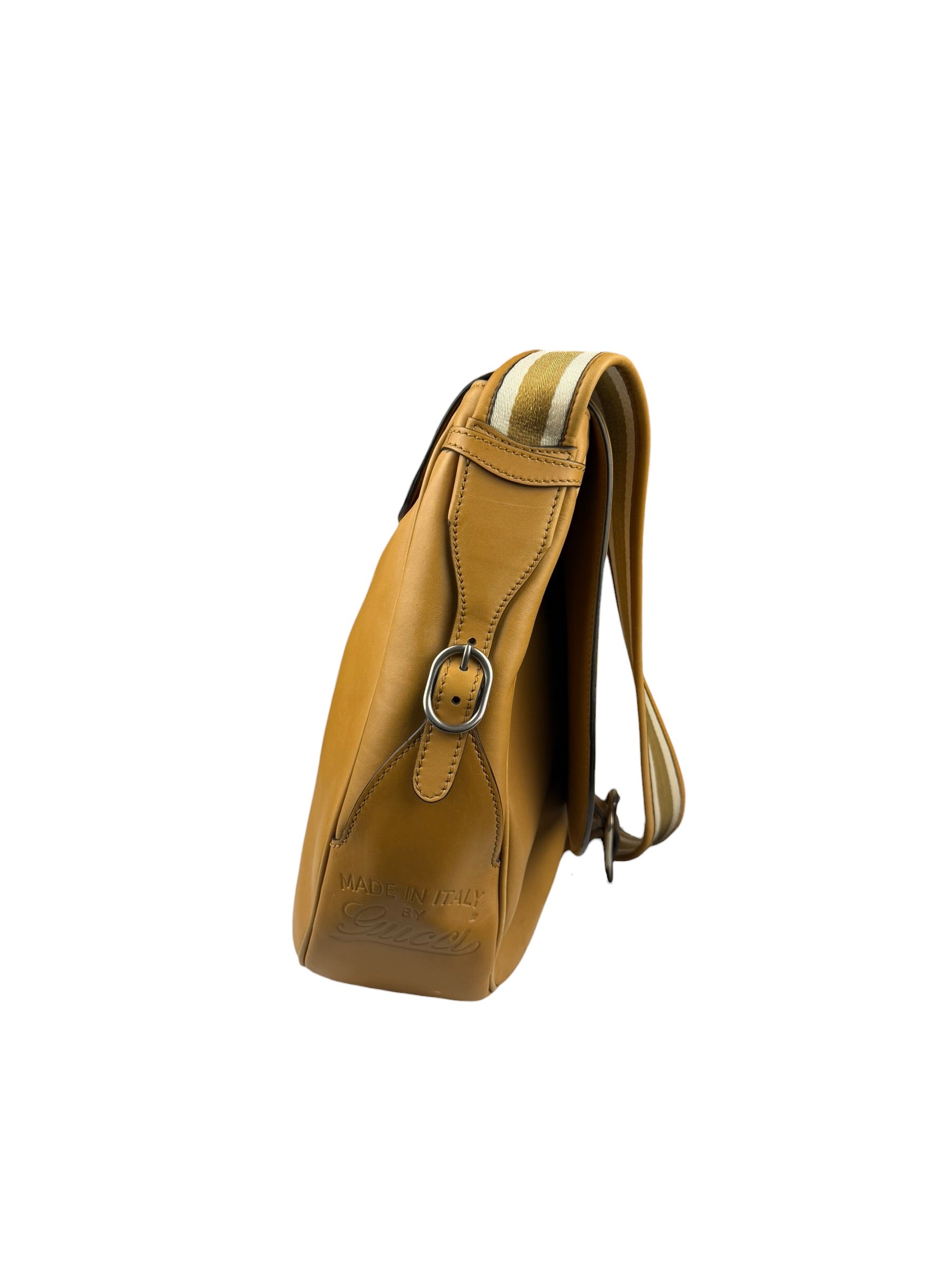 Gucci Vachetta Saddle Shoulder Bag