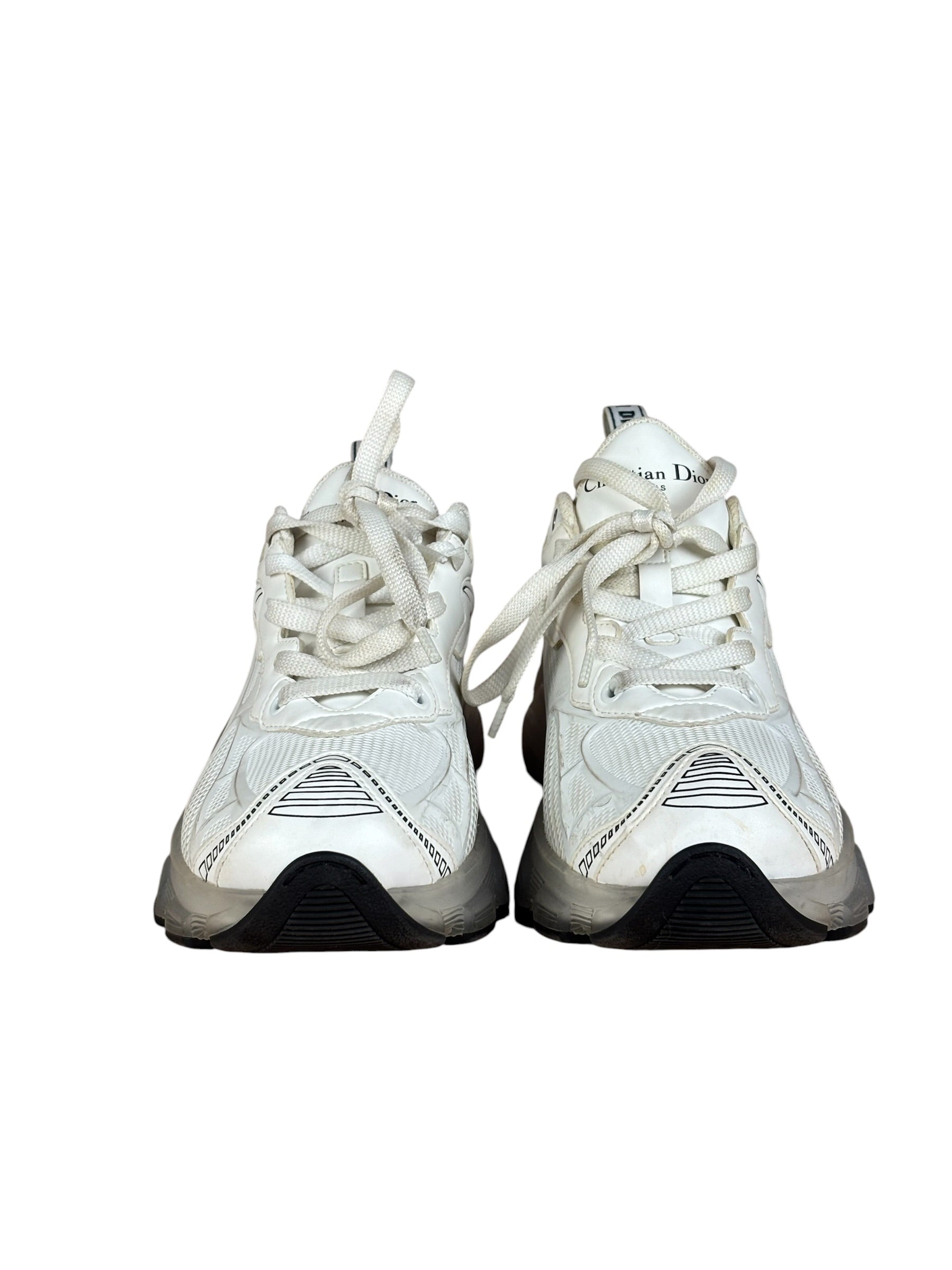 Christian Dior White Vibe Cloth Sneaker