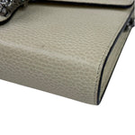 Gucci Beige Leather Dionysus Wallet On Chain