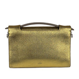 Christian Dior Gold/Metallic Leather Diorever Shoulder Bag