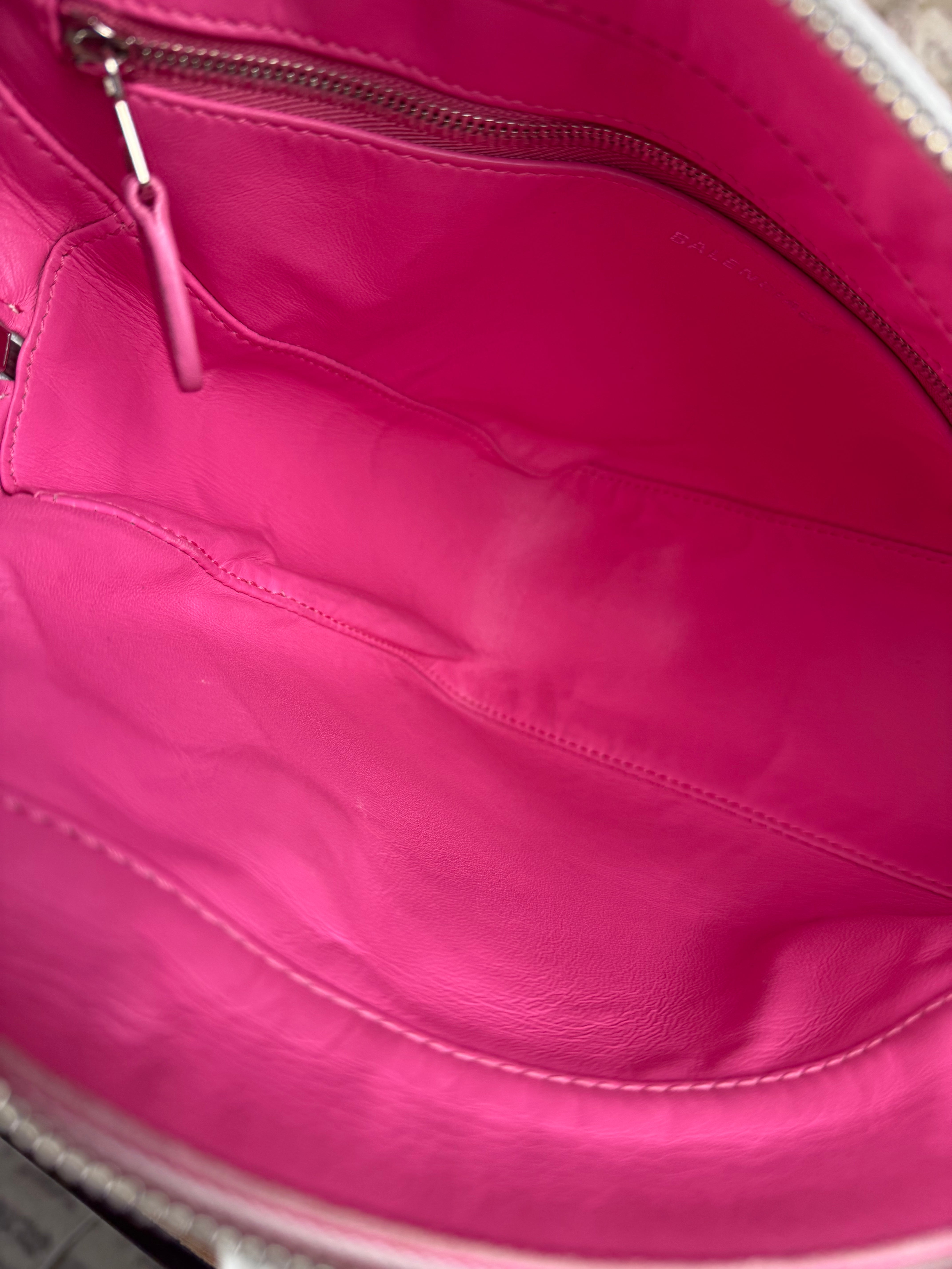 Balenciaga Tri Two way Leather Handbag