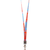 Chanel Coco Mark Nylon Strap Key Lanyard Blue