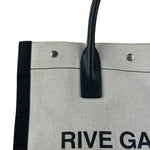 Yves Saint Laurent  Beige Rive Gauche Tote Bag